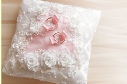 Kissen rosa Rosen Kissen rosa Rosen