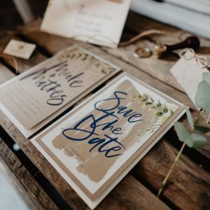 Save-the-Date Karte, Vintage, Hochzeit Save-the-Date Karte, Vintage, Hochzeit