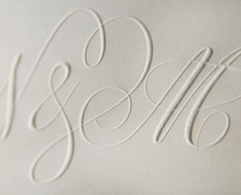 prägung initialien personalisiert einladung hochzeit