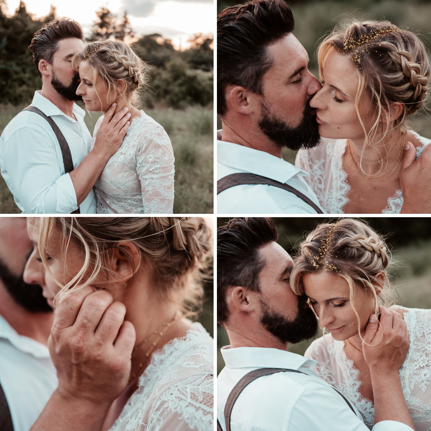 Boho-Hochzeit Brautmakeup3 Boho-Hochzeit