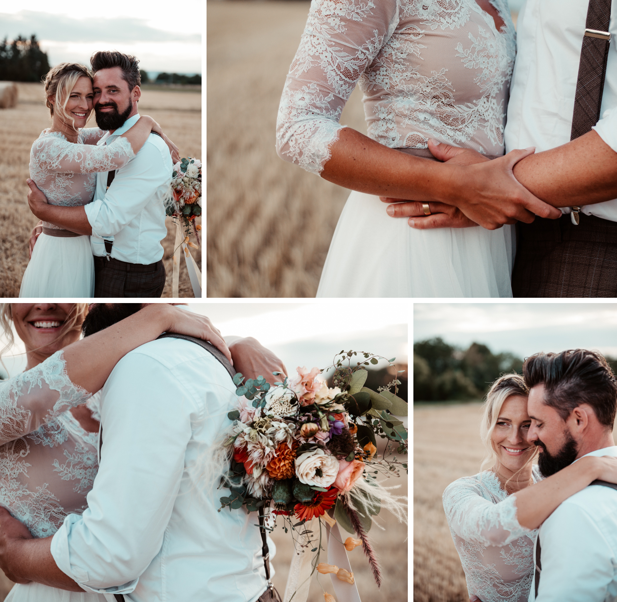 Boho-Hochzeit Brautpaar13 Boho-Hochzeit Brautpaar